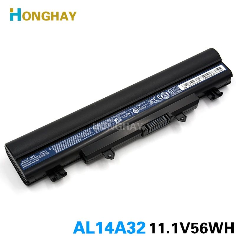 Honghay AL14A32 Laptop Battery for Acer Aspire E14 E15 E5-421 E5-572G E5-471G E5-571 E5-572 E5-471 E5-521 E5-531 E5-551 V3-472