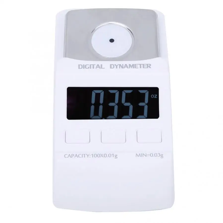 TOCADISCOS portátil de 100g/0,01g, pantalla LCD Digital, aguja de escala de fuerza, medidor de presión G/OZ/OZT/TL/CT/GN, gran oferta