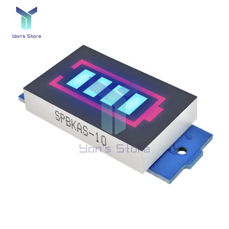 1S 2S 3S 4S 18650 Li-po Lithium Battery Capacity Indicator Module Meter BatteryTester Power Level Display Board Charge Accessory