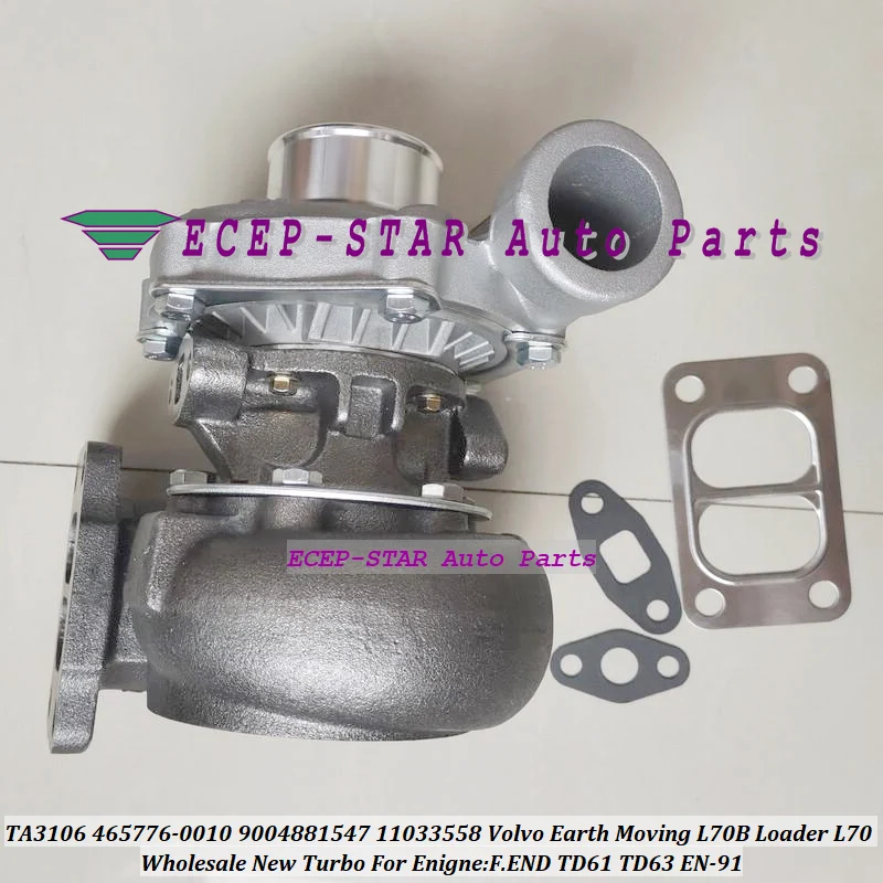 توربو TA3106 465776 465776-0010 465776-5011S 9004881547 11033558 ل فولفو الأرض تتحرك L70B محمل L70 F.END TD61 TD63 EN-91 #5
