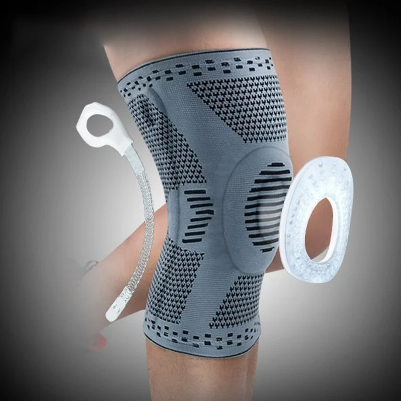 Elastic Spandex Patella Knee Strap Arthrosis Joint Support Knee Protector Volleyball Basketball Knee Pads For Crawling Sports