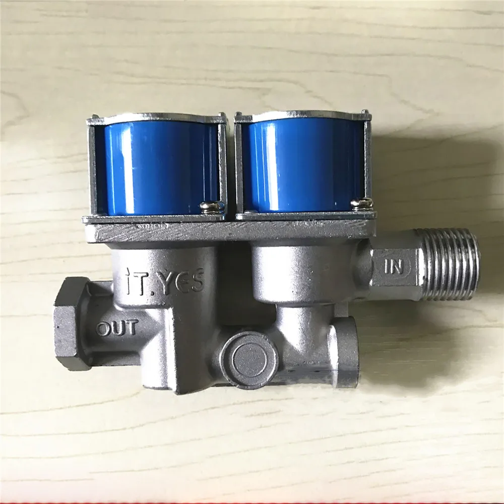 Universal Solenoid Valve for Gas Oven Repair Parts Double Solenoid Valve 24V for Gas Oven Repair Parts