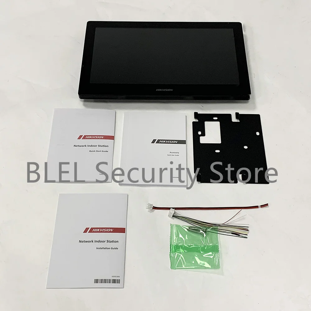 Hikvision DS-KH8520-WTE1 Indoor Station 10-inch Touch-Screen KH8 Series POE WIFI Remote Unlocking Monitor Video Intercom