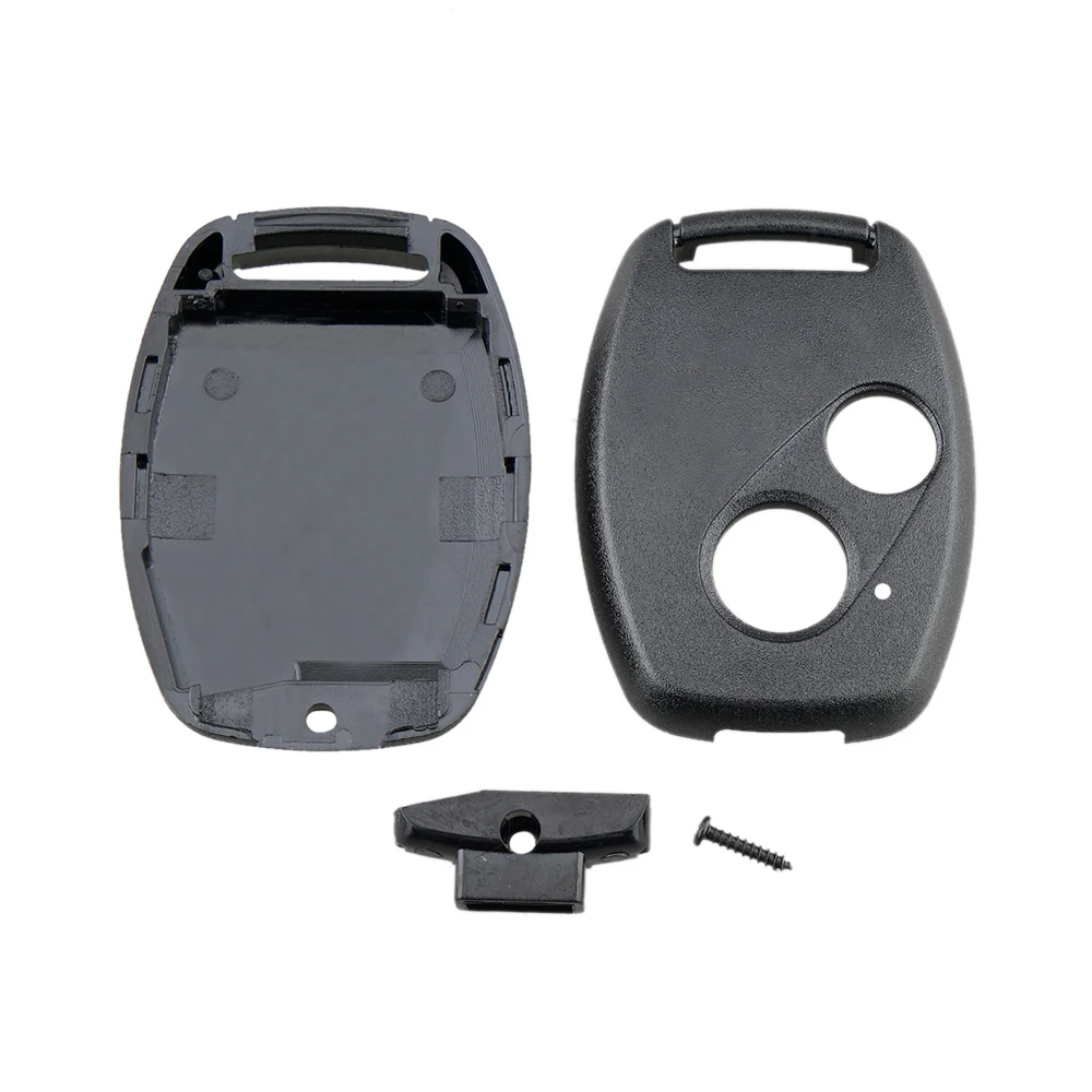 Remote Key Housing Key Fob Keyless Entry Remote Shell Case & Pad fits Honda Accord/Civic/CR-V/Fit/Odyssey/Pilot/Ridgeline/CR-Z