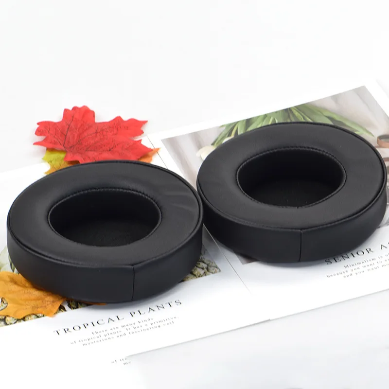 Morbido In Pelle Proteina cuffie 110 millimetri Circolare Auricolare Universale Schiuma Cusion di Ricambio Adatto per Cuffia universale