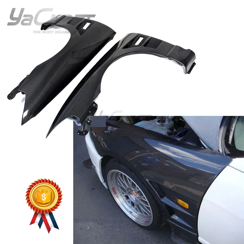 

Car-Styling Carbon Fiber Bodykit +30mm Sport Front Fender Flares Fit For 1995-1996 Skyline R33 GTS Spec 1 BN-Style Front Fender