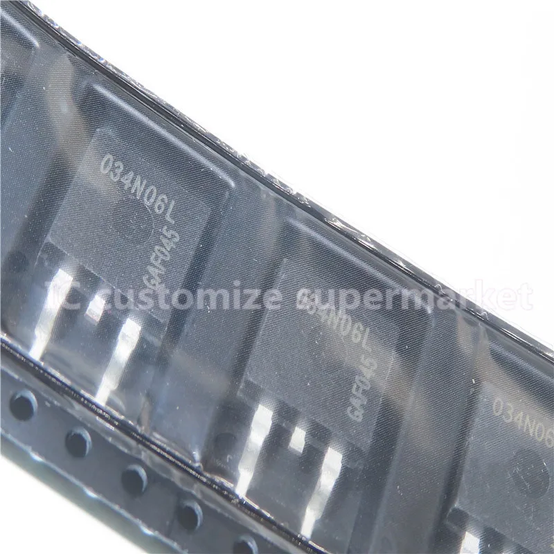 10 шт./лот 034N06L IPB034N06L3G TO-263 60 в 90A SMD Триод