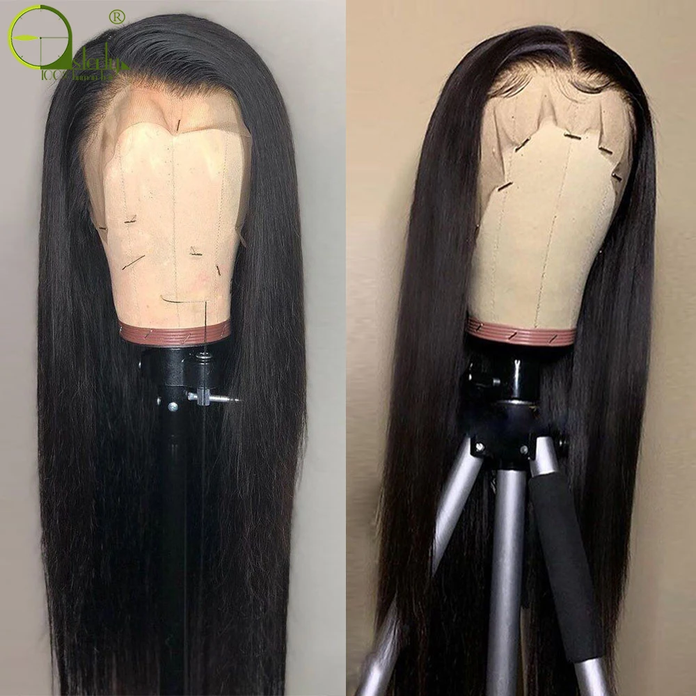 Sterly Straight Lace Front Wig Remy 30 Inch Lace Front Human Hair Wigs For Women Lace Frontal Wig Pre Plucked T Part Lace Wigs