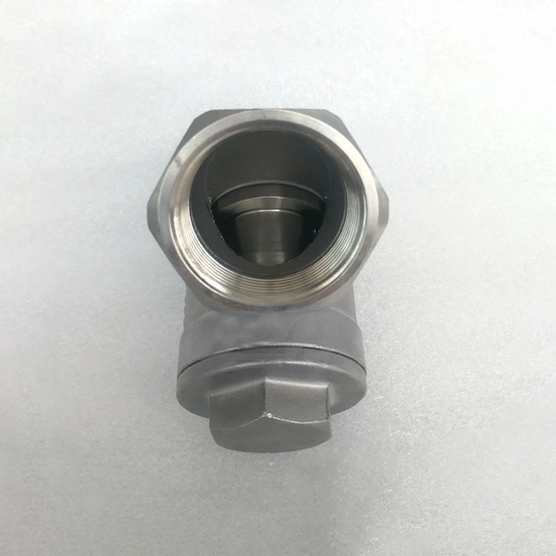 304 316 Stainless Steel Y-type One Way Check Valve 1/2\