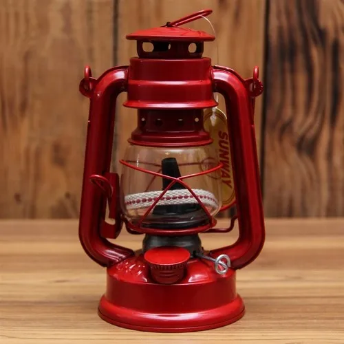 Intent Gas Lamp Small Size-18 cm-Red-Decorative-Camping-Outdoor