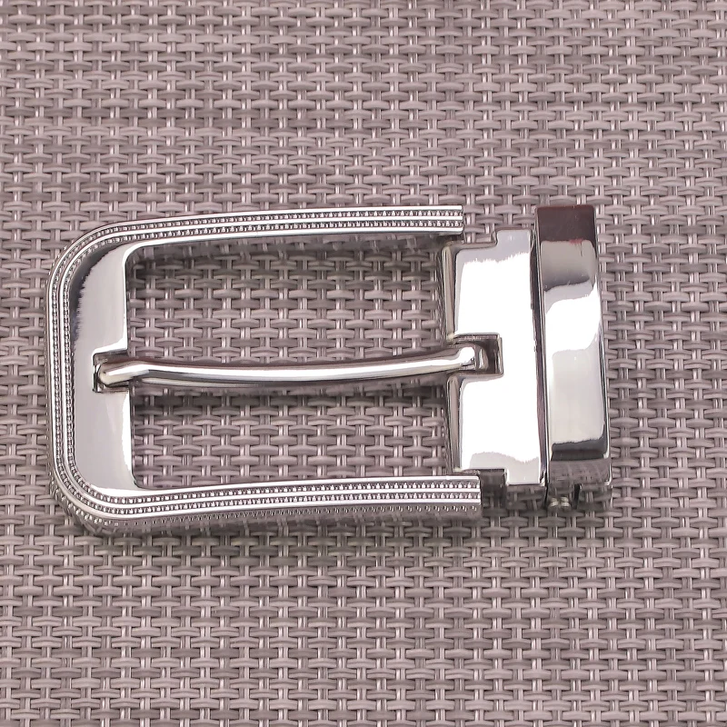 Olny balck pin Buckle Suitable for 3.3cm wide belts High Quality Designer Buckle exquisite Silver buckle Without Belts Buckle