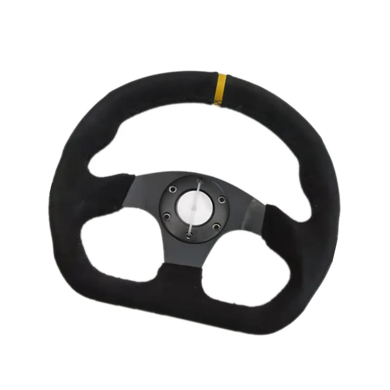 

Spsld modified racing 13 "320mm flat drift steering wheel / Suede steering wheel