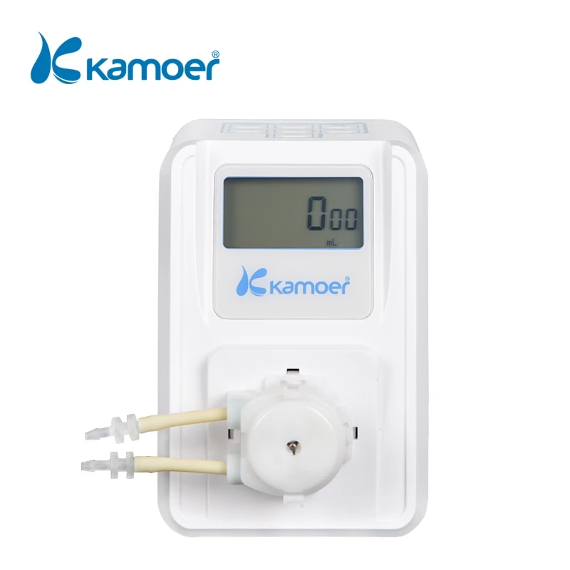 Kamoer 33ml/min KSP-F01A Peristaltic Dosing Pump 12V DC Motor LCD Screen High Precision Doser for Aquarium Circulation Pump