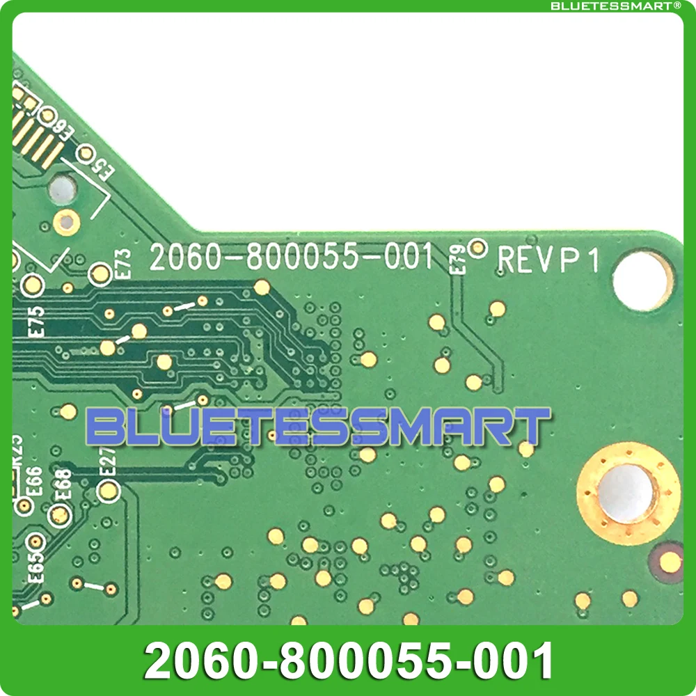 Placa de circuito da placa lógica HDD PCB 2060- 800055 -001 REV A/P1 para recuperação de dados de reparo de disco rígido WD 3.5 SATA