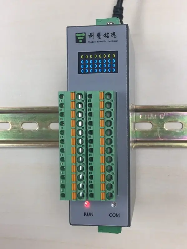 High-density digital switch IO MODBUS-RTU / TCP 32 input and output DIDO