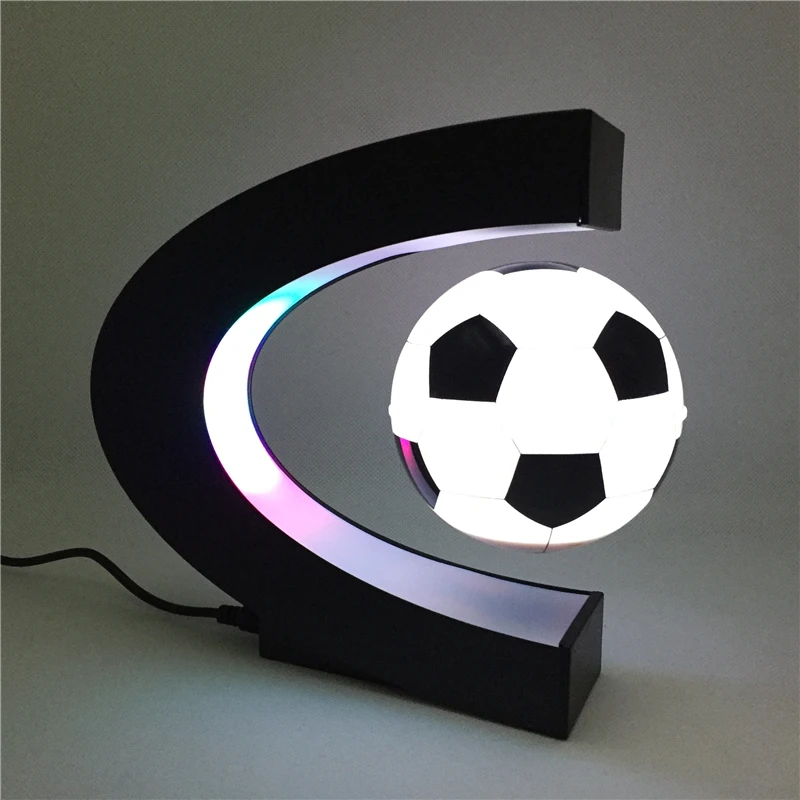 Floating Magnetic Levitation Football Globe Light soccer Lamp Lighting Office Home Decorative Gifts Terrestrial novelty lamps