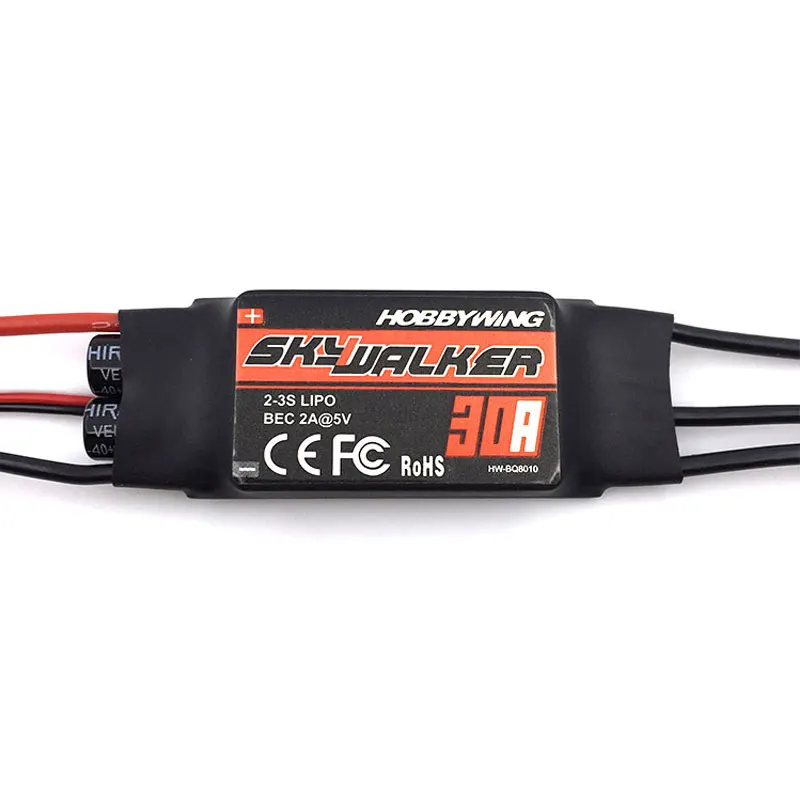 Hobbywing Skywalker 40A 50A 60A 80A 20A 30A ESC Speed Controller With UBEC For RC Airplanes Helicopter