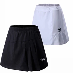 Women Summer Sports Skirt with Shorts Badminton Table Tennis Skorts Breathable Anti Leakage Yoga Golf Jogging exercise Skirts