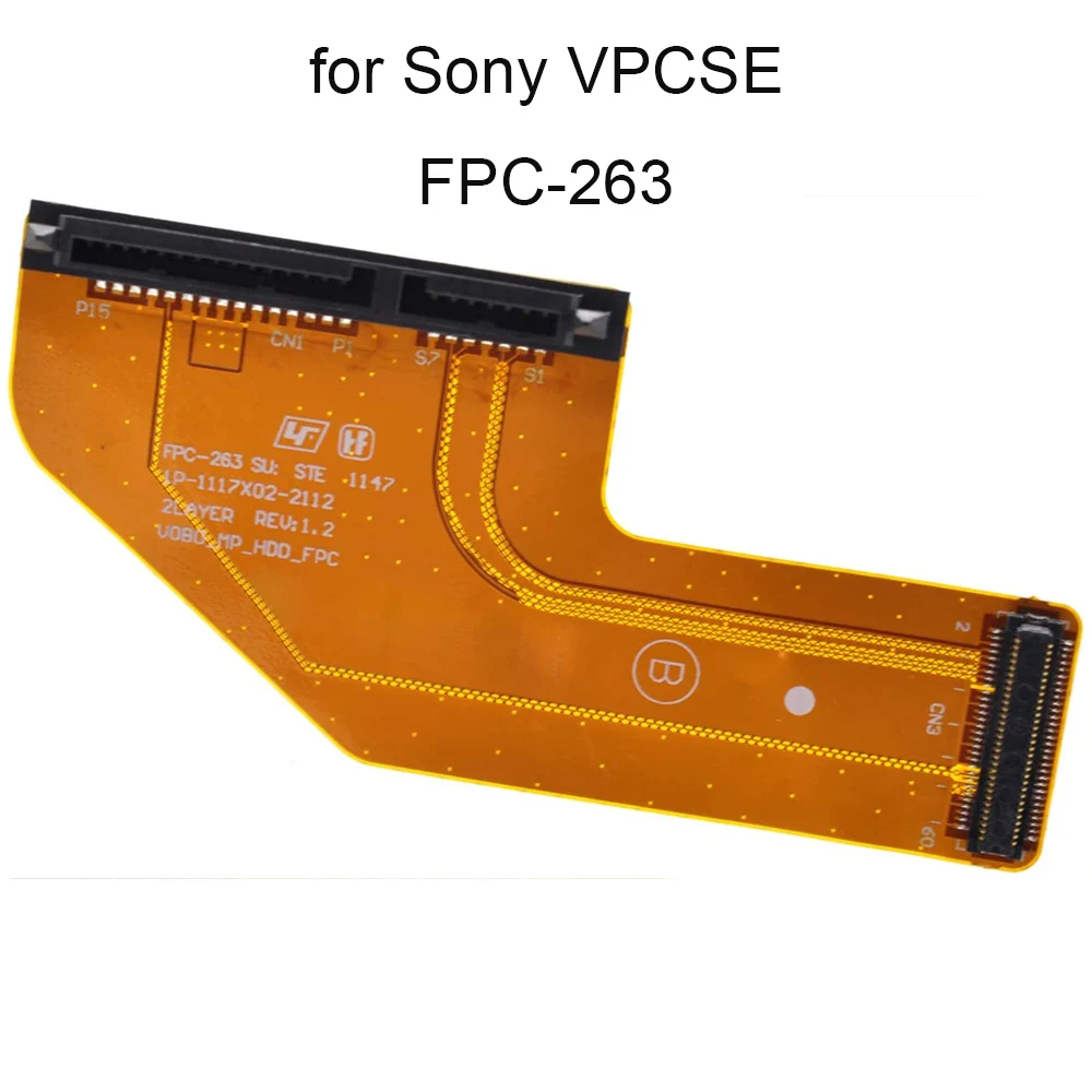 FPC-263 Notebook HDD Flex cable for Sony Vaio VPC-SE VPCSE Series 1P-1117X02-2112 V0B0 laptops Hard Drive Connector new works