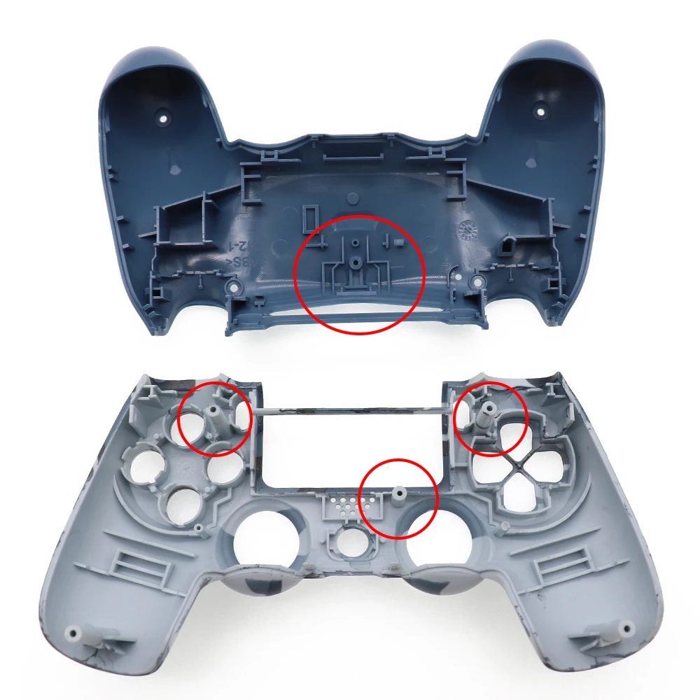 Replacement Full Shell and Buttons  For DualShock 4 PS4 Pro Slim JDS 040 Controller Housing Cover Case