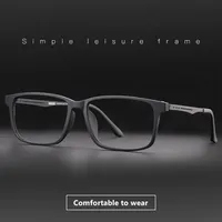 Gmei-gafas ópticas de titanio puro para miopía, montura de gafas ligeras y cómodas con borde completo, tamaño grande, 8838