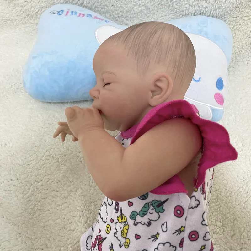 16 Inch 3D Skin Zendric Ready Reborn Baby Painted Doll High Quality Painting Realistic Baby Toy For Girls