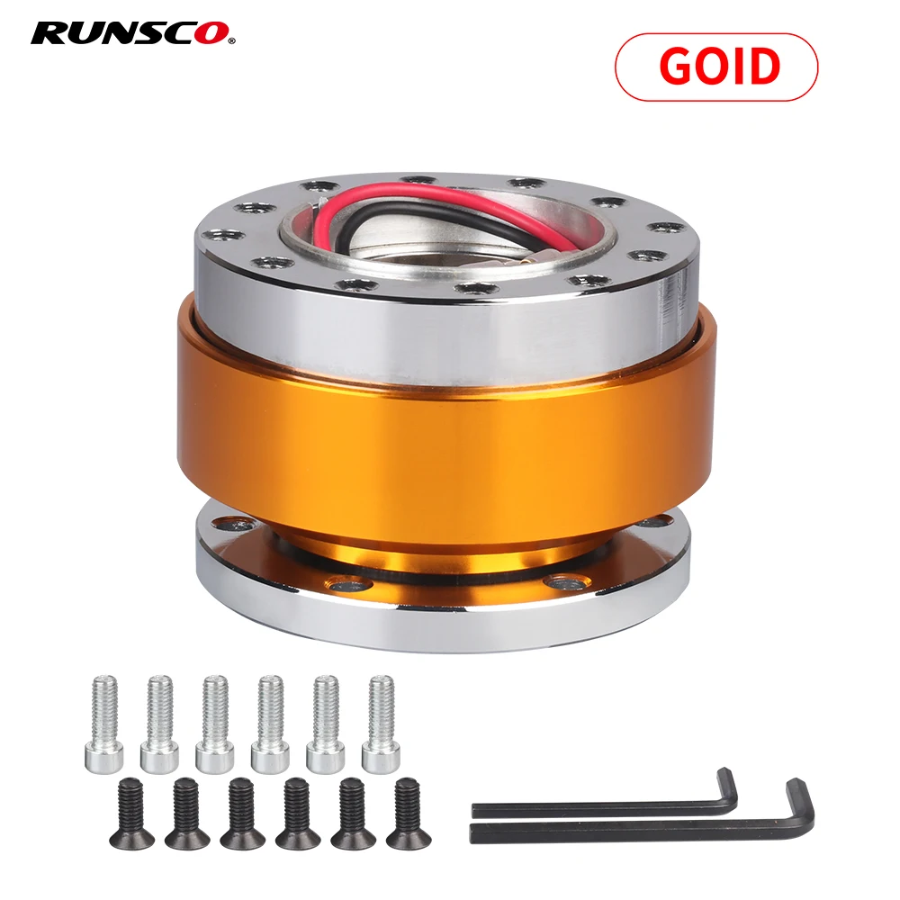 Universal Auto Tuning Lenkrad Quick Release Hub Adapter Snap Off Boss Kit Auto Zubehör – Detail 7