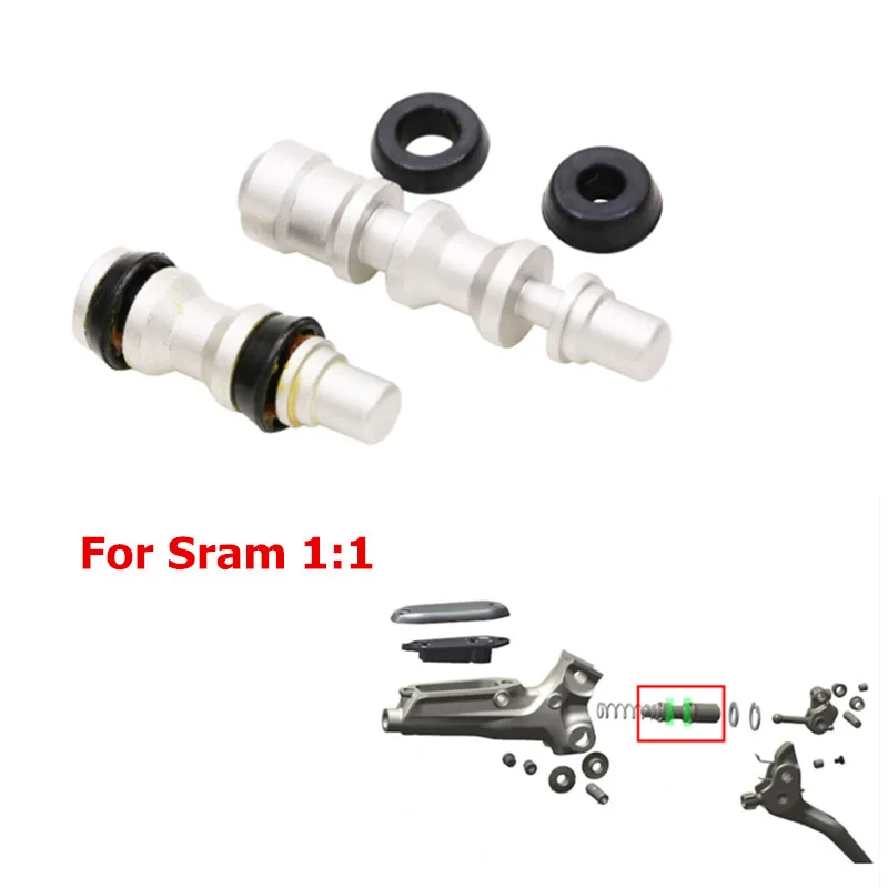 TC4 Titanium Alloy For SRAM Guide R RSC DB5 Level Brake Piston Brake Oil Seal Brake Repair Ring Bicycle Parts