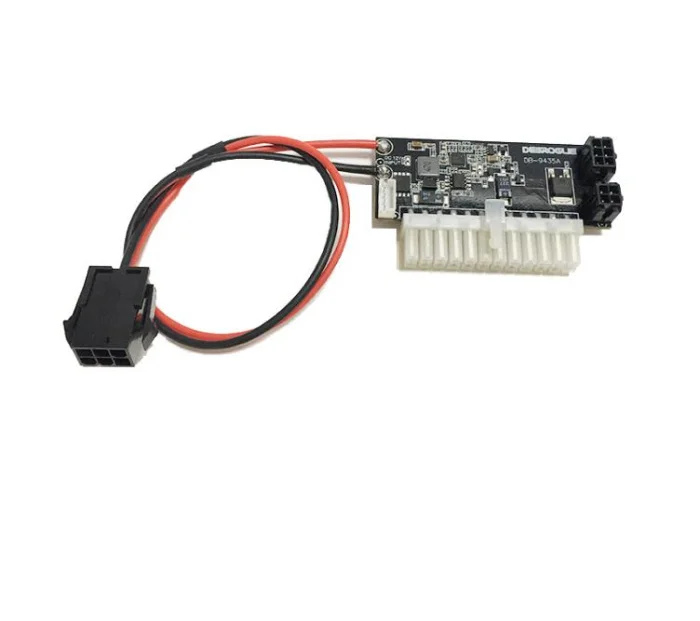 PCI-E 6pin Female Input DC-ATX-400W Power Supply Module Swithc Pico PSU Mini ITX High DC-ATX 24pin power module ITX Z1