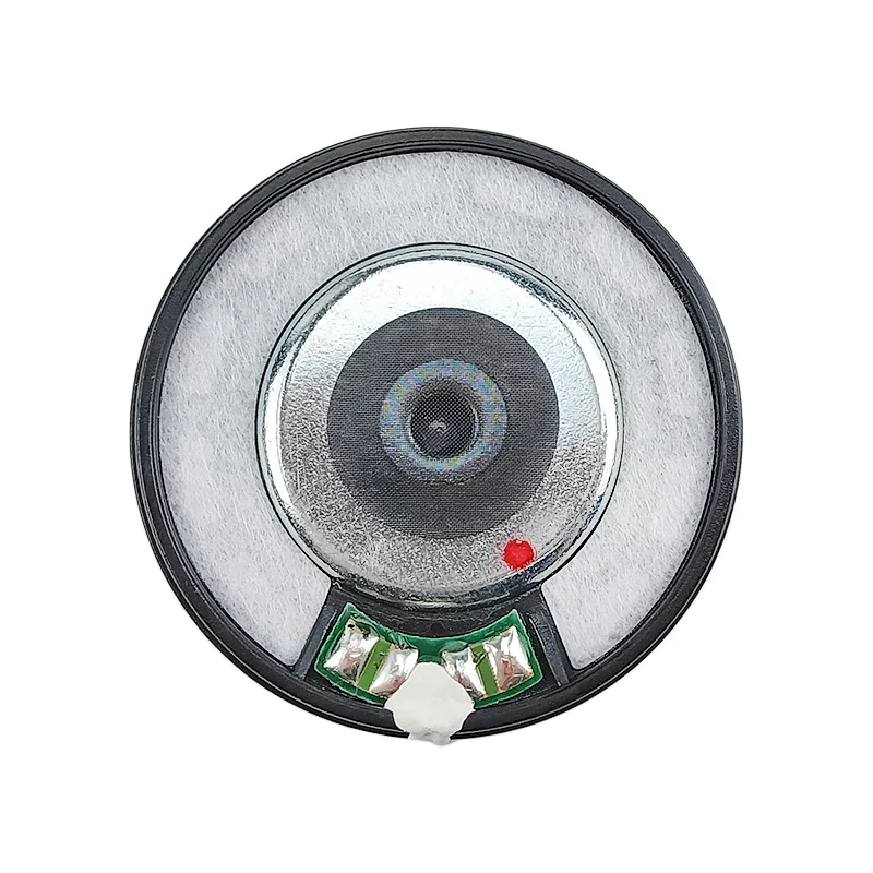 40mm HiFi 32OHM Headphone Speaker Unit Titanium Film Full Range Speaker N42 Magnet 20-core Coil Headphone Driver Unit 111dB 2pcs