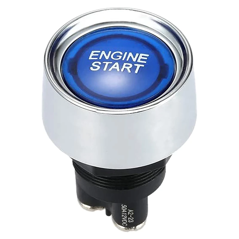 Engine Button Car DC 12V 24V Car Start Engine Button Light Switch Button Start Ignition Switch for Racing