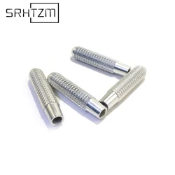 4Pcs Interior Lock Pin Door Bolt Mini Knob Car Modified Auto Cap For Mercedes Cla Gla C E Glc Gle Glk Class W176 W205 W213 X253