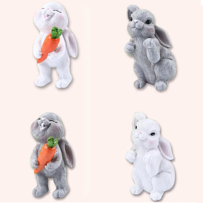 Cute Rabbit Hook Key Holder Wall Hangers For Clothes Coat Hanger Self Adhesive Wall Hooks Hanger Decor Kitchen Bathroom Hooks