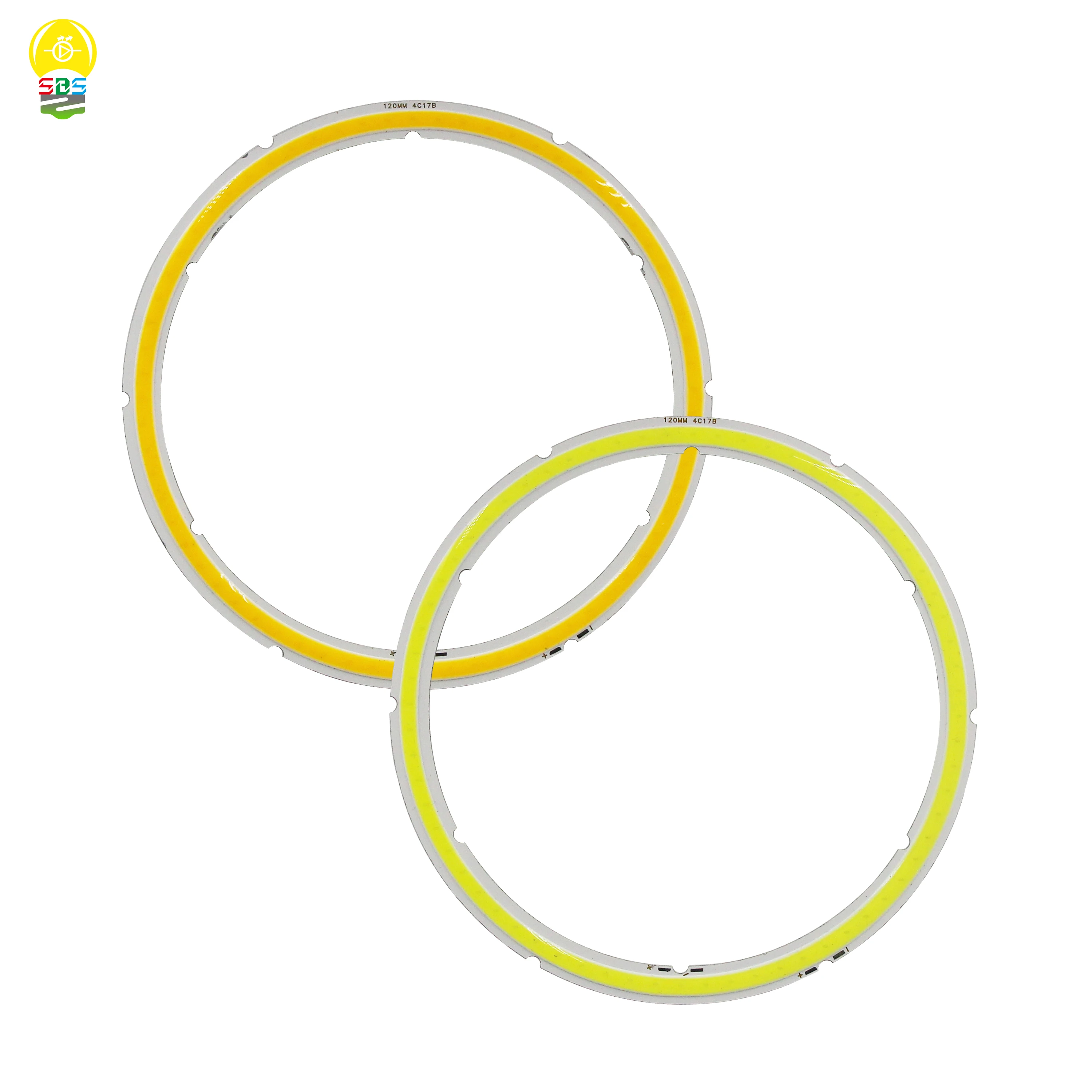 120mm Ring Shape LED COB Annular LED Light Source 12V 12W Dimmable With Dimmer Remote Controller for DIY Lighting