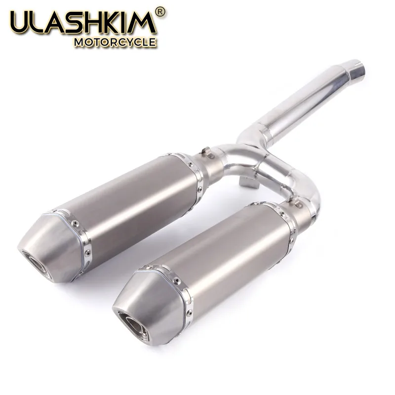 FZ6S FZ6N S2 Fazer600 Motorcycle Exhaust Pipe Full System Slip On For Yamaha FZ-6N FZ-6S FZ6 Fazer 600 Exhaust 2004 - 2010 Years