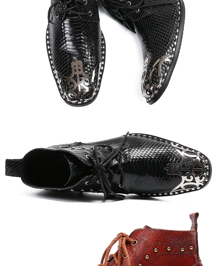 Sommer Mann spitz Frenulum Schuhe Kleid Stiefel Modell Show Schuhe Bankett Party personal isierte Rindsleder heiraten Herren schuhe – Detail 6