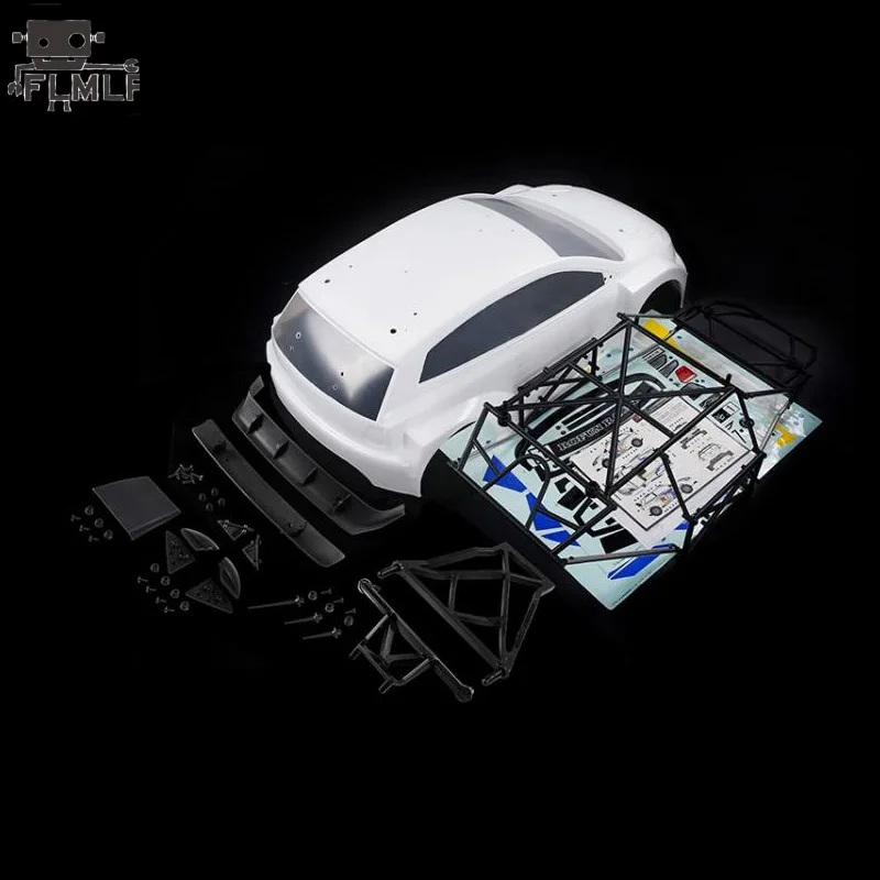 Plastic Car Shell with Roll Cage Kit Fit 1/5 ROFUN ROVAN RF5 RACING WRC 4WD Rally TOYS PARTS