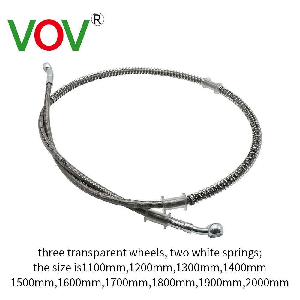 Universal Brake Hose Motorcycle Hose Steel Hydraulic Motorcycle Accessories Durable and Easy to Unload Factory Direct