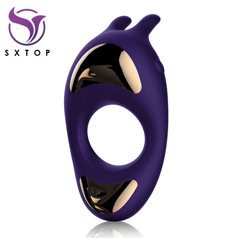 Anillo vibrador para agrandar el pene para hombres y mujeres, Juguetes sexuales, vibrador retardante de eyaculación, masaje de punto G, herramientas para parejas, tienda erótica