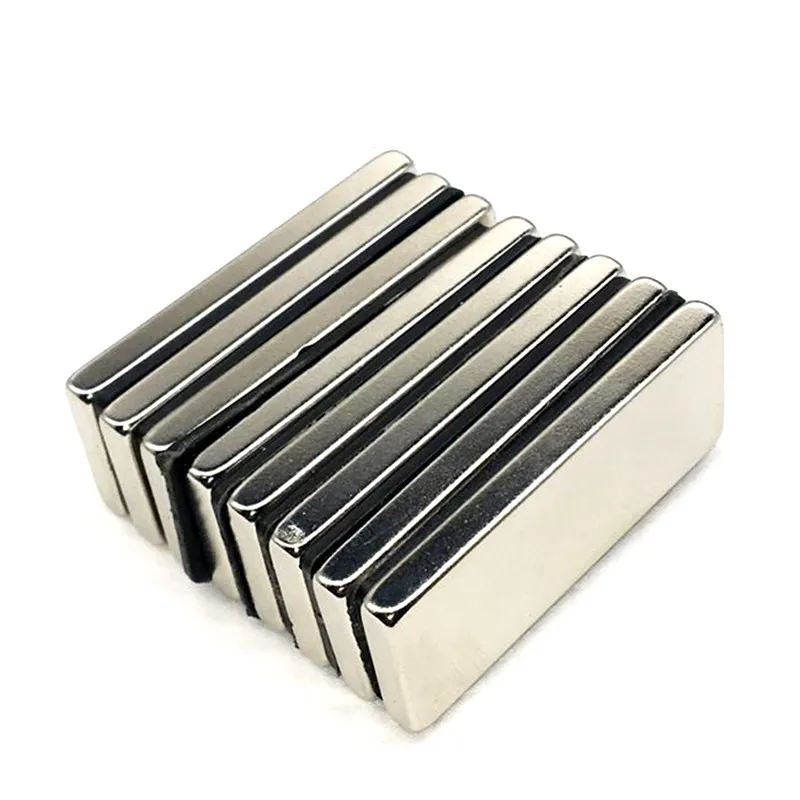 5/10/20PCS 50x20x5 Potente Quadrate Magneti 50mmX20mm Magnete Al Neodimio 50x20x5 millimetri Forte magnete di NdFeB Magnetico Permanente 50*20*5