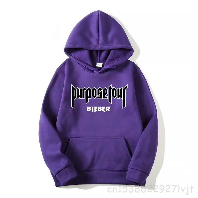 Justin Bieber Poster Hip Hop Sweat Homme Hoodie Hooded Man Women Justin Bieber Harajuku Streetwear Hoodies Long Sleeve Clothing