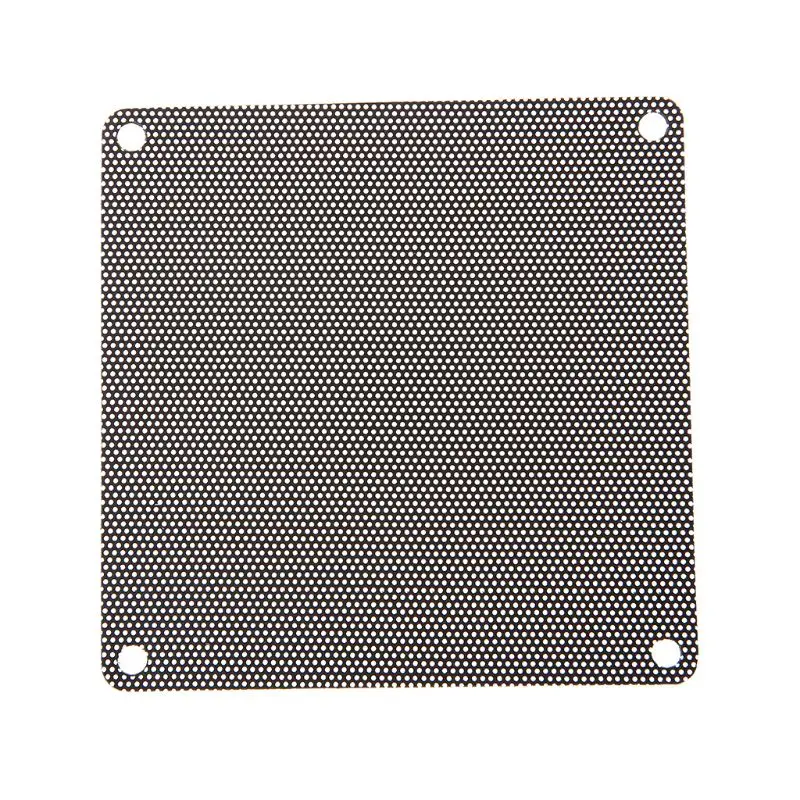 10PCS 120MM PVC Fan Staub Filter PC Staubdicht Fall Cuttable Computer Mesh Abdeckung Schwarz PXPA