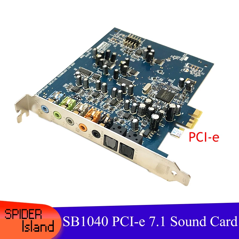 

Used 100% Working Creative SB1040 Sound Blaster X-Fi Xtreme Audio PCI-E Sound Card Sound output mode: 7.1