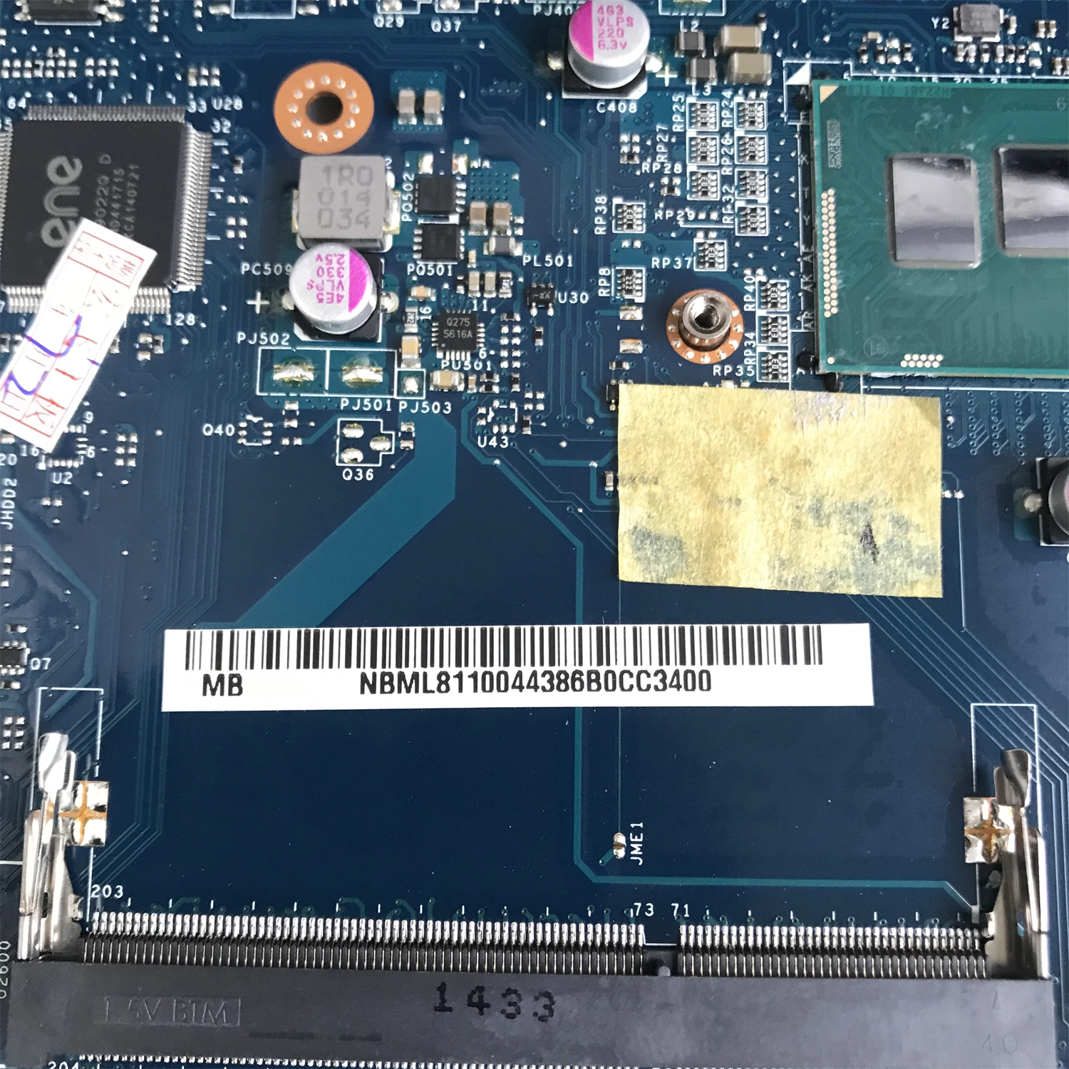 NBML811004 NB.ML811.004 Mainboard UNTUK Acer ASPIRE E5-571 E5-531 Motherboard Laptop Z5WAH LA-B161P dengan I5-4210U 100% Diuji Bekerja