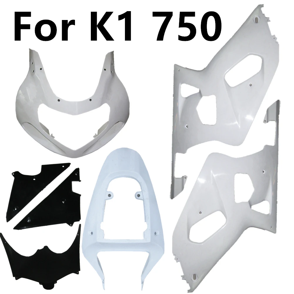 Injection Bodywork Unpainted Plastic Parts Motorcycle for Suzuki K1 00 01 02 GSXR 750 GSXR750 Components Full Fairing Kits ABS