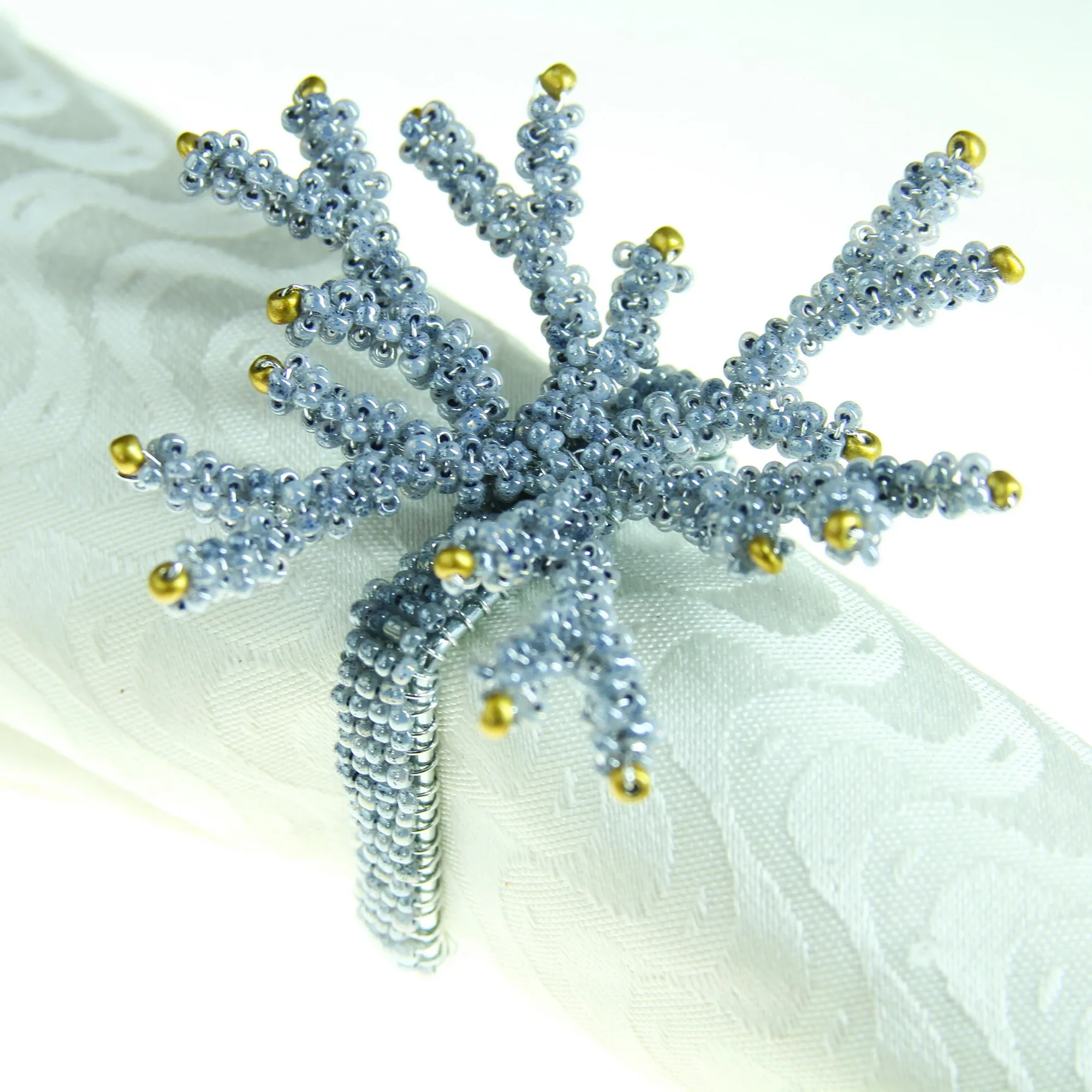 Free Shipping  Coral Napkin Ring Napkin Many Colors, Wedding Decoration 12 Pcs