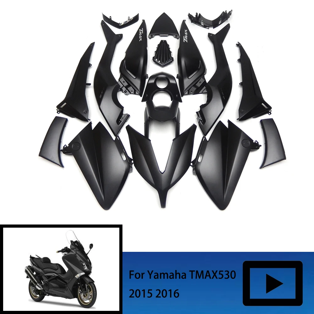 Motorcycle ABS Plastic Fairing Kit Body Screws Fairing Kit For YAMAHA TMAX 530 2015 2016