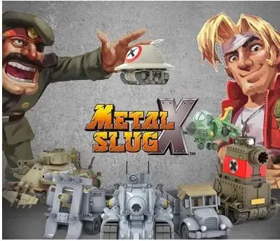 Metal Slug X Series Tank Truck Plane Classic Game Kids Developmental Toys Assembly Action Figure Toy