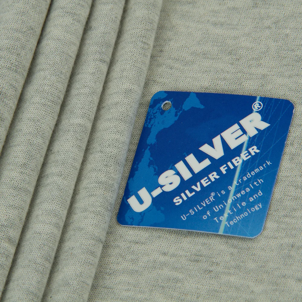 UrGarding Block EMF Sudadera con capucha de fibra plateada con blindaje antirradiación de alta protección, Color gris