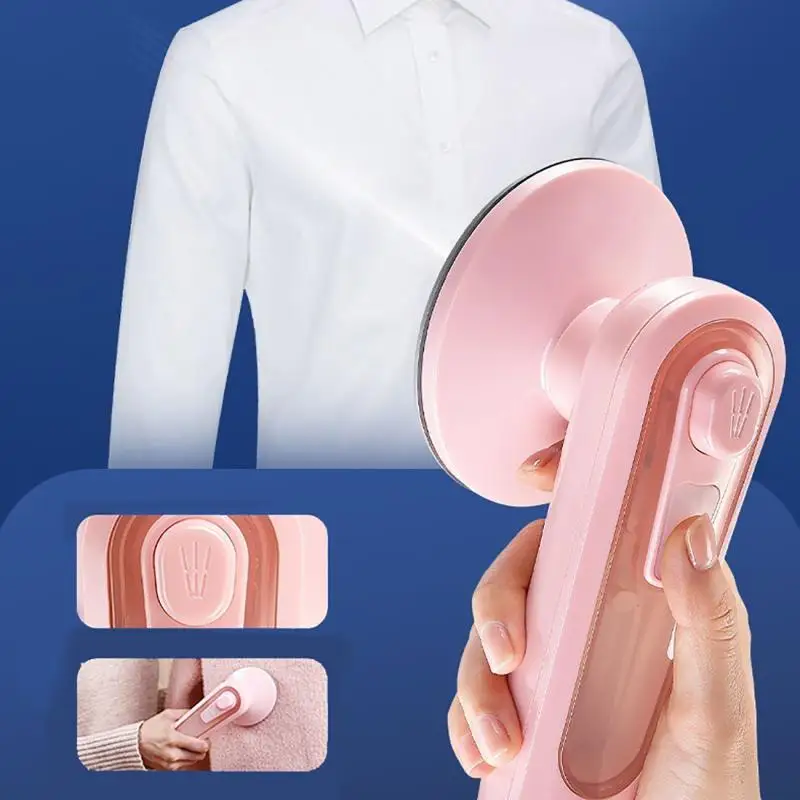 220V Electric Iron Steamer Handheld Mini Garment Steamer Machine Portable Wet Dry Steam Iron Clothes Ironing Machine for Home